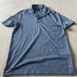 Adidas Blue Polo Shirt Classic Style